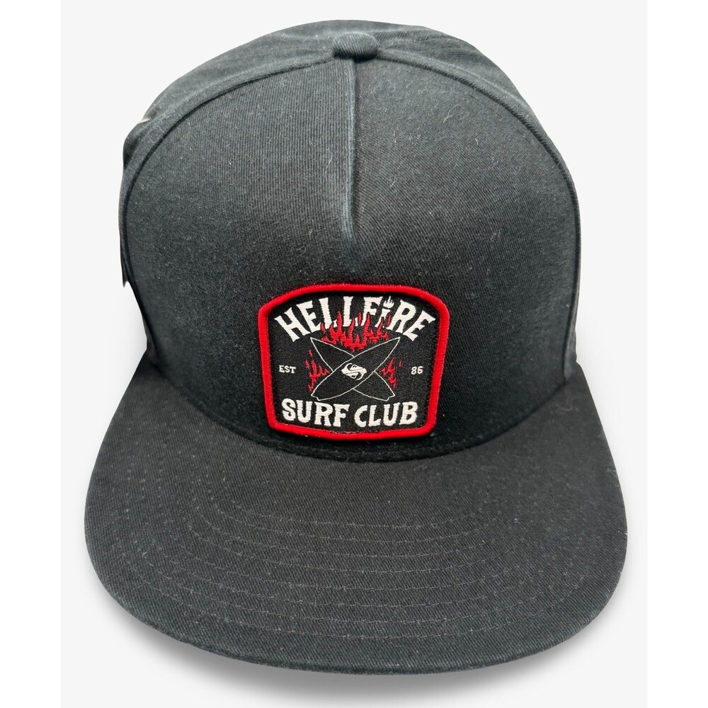 Stranger Things Snapback Hat QuickSilver Unisex Cap OSFM Cotton Netflix NWT